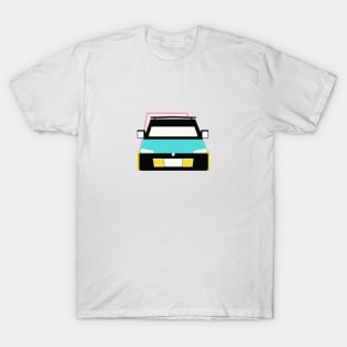 Retro Block Car T-Shirt